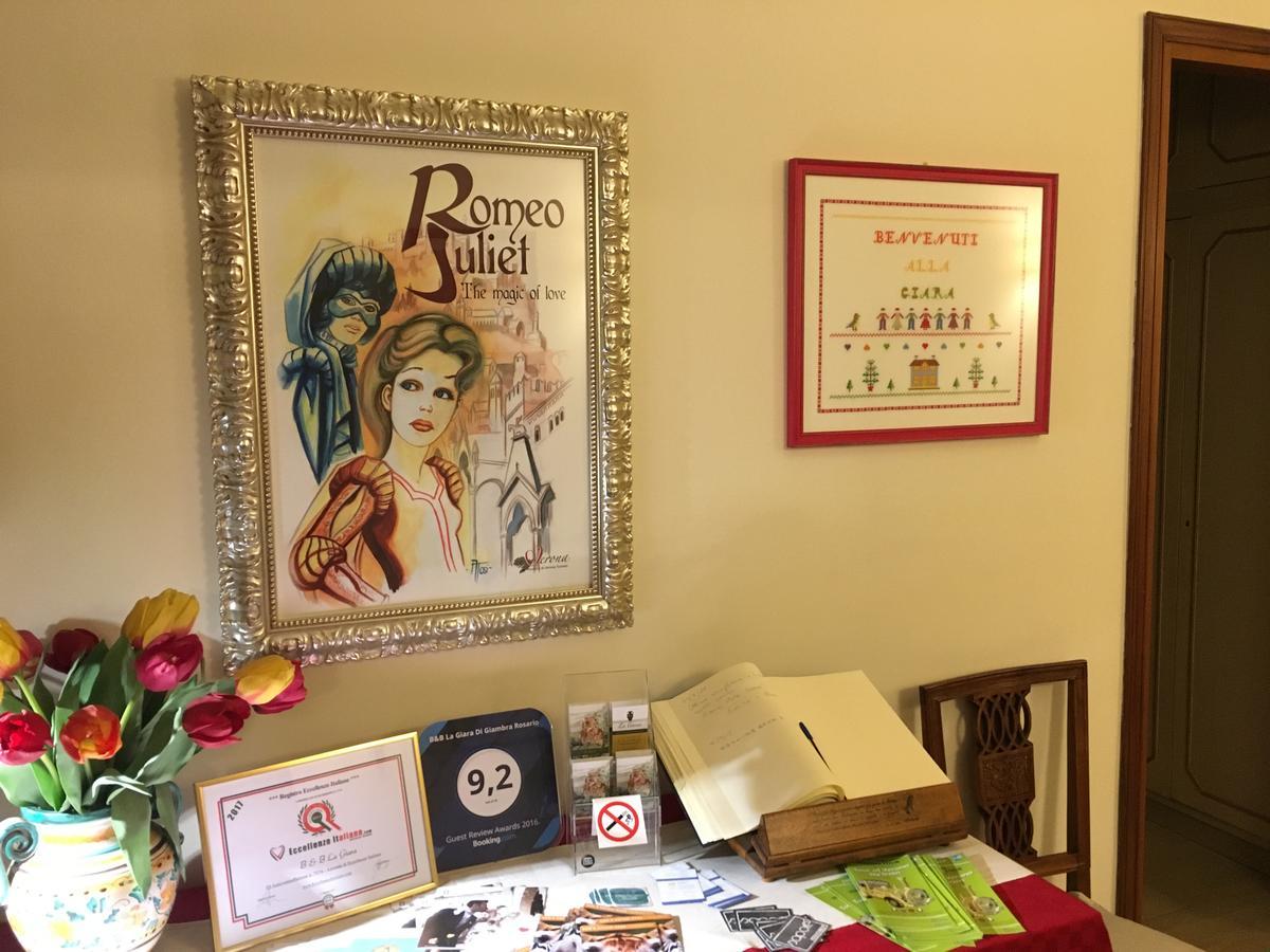 B&B La Giara Di Giambra Rosario Verona Bagian luar foto